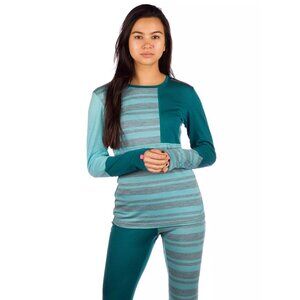 NWOT Ortovox Women's 185 Rock N' Wool Merino Base Layer Top MEDIUM